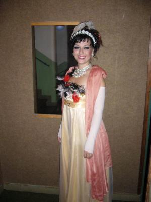 Eva Boh��kov� (Bella Giretti) v operet� Paganini