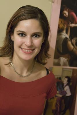 Lada Pe�kov� - na v�stav� sv�ch fotografi� po premi��e CAF� AUSSIG