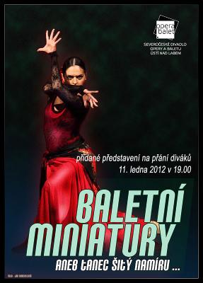 Baletn� miniatury plak�t