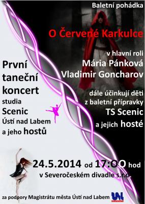 Tane�n� koncert studia Scenic 2014