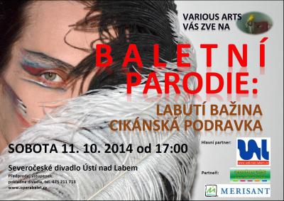 Baletn� parodie Labut� ba�ina