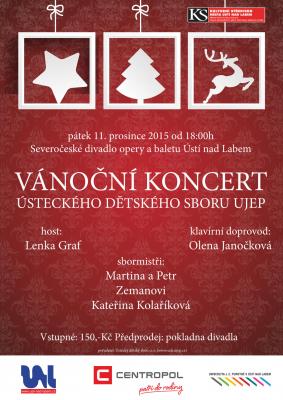 V�no�n� koncert �DS UJEP