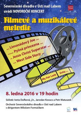 plak�t filmov� melodie