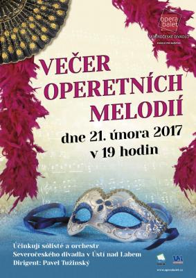 Ve�er operatn�ch melodi� plak�t