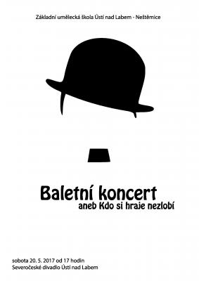 plak�t baletn� koncert ZU� Ne�t�mice