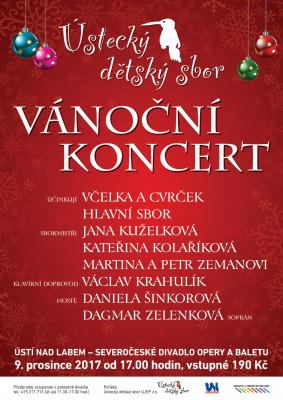 V�no�n� koncert �steck� d�tsk� sbor