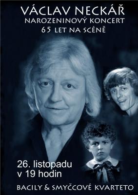 plak�t koncert V�clav Neck��