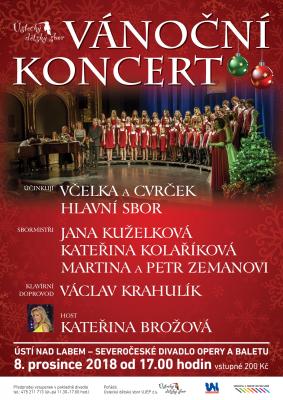 V�no�n� koncert �steck� d�tsk� sbor