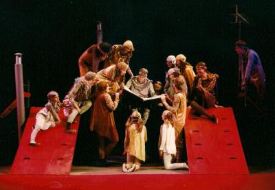 Kocour Modroo�ko - Mlad� sc�na