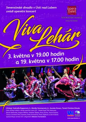 Viva Leh�r - plak�t