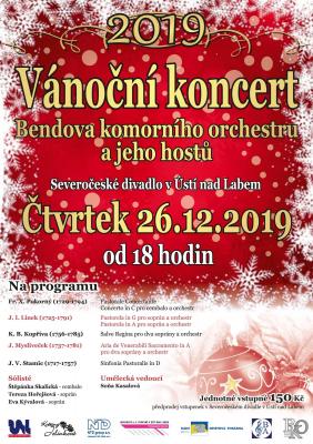 V�no�n� koncert Bendova komorn�ho orchestru