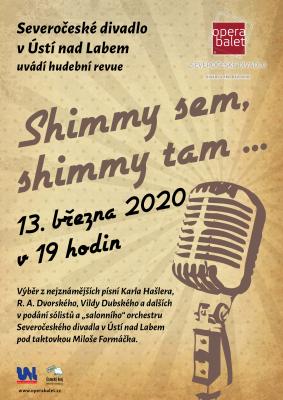 Plak�t Shimmy sem, shimmny tam b�ezen 2020