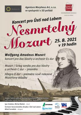 Nesmrteln� Mozart plak�t koncert
