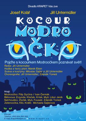 Plak�t - kocour modroo�ko