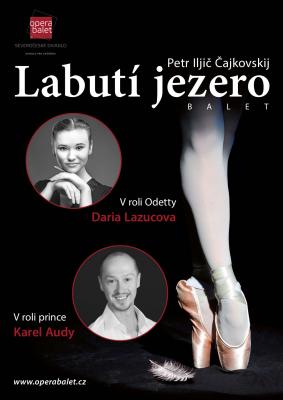 Labut� jezero s hosty