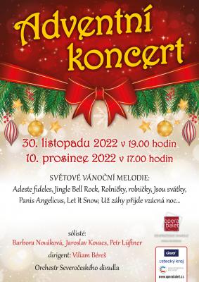plak�t - adventn� koncert 2022