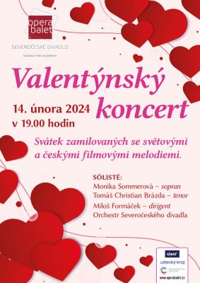 Valent�nsk� koncert - plak�t