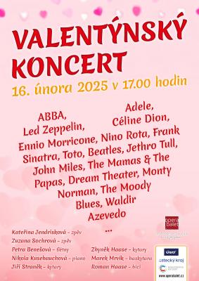 plak�t - Valent�nsk� koncert
